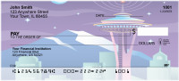 Seattle Skyline Personal Checks | BBK-25