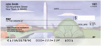 Washington And Lincoln Memorials Personal Checks | BBK-27