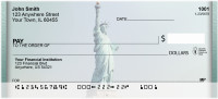 Colorful Statue Of Liberty Personal Checks | BBK-38