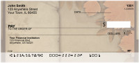 Weathered And Worn Personal Checks | BBK-44