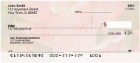 Misty Moments Floral Personal Checks | BCC-04