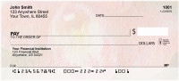 Misty Moments Floral Personal Checks | BCC-04