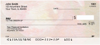 Misty Moments Floral Personal Checks | BCC-04