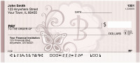 Vintage Chic Pinstripe Monogram - B | BCC-90