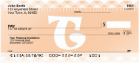  Whimsical Monmogram On Gingham - T | BCD-61