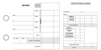 Mexican Cuisine Itemized Disbursement Payroll Designer Business Checks | BU3-7CDS07-IDP