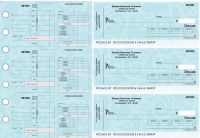 Swirls Itemized Disbursement Payroll Designer Business Checks | BU3-7CDS24-IDP