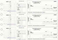 Tan Knit Itemized Disbursement Payroll Business Checks | BU3-7TPM02-IDP