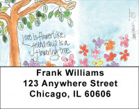 Love & Friendship Address Labels | LBAMY-16