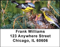 Baby Birds Address Labels | LBANI-16