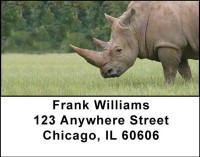 Rhinos Address Labels | LBANI-35