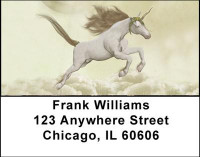 Moonlit Unicorns Address Labels | LBANI-56