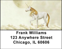 Moonlit Unicorns Address Labels | LBANI-56