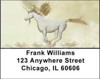 Moonlit Unicorns Address Labels | LBANI-56