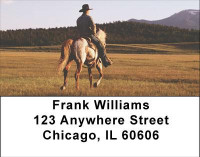 Cowboy Address Labels | LBANI-79