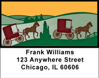 Traveling In Style Address Labels | LBBBA-01