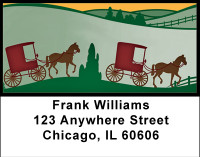 Traveling In Style Address Labels | LBBBA-01