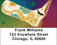Cowboys Cowgirls Love Address Labels | LBBBA-02