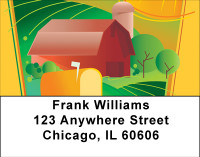 Sunny Days On Farm Address Labels | LBBBA-05