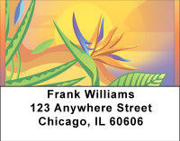 Tropical Seaside Paradise Address Labels | LBBBA-26