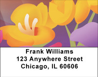 Garden Party Address Labels | LBBBA-28