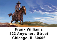 The Wild West Address Labels | LBBBA-36