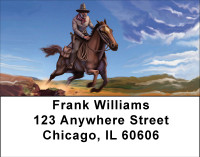The Wild West Address Labels | LBBBA-36