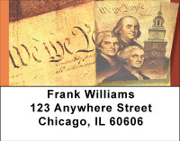 Founding Fathers Address Labels | LBBBA-37