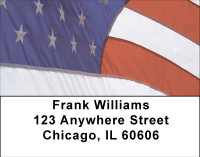 Proudly It Waves Address Labels | LBBBA-40