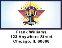 Symbols Of Freedom Address Labels | LBBBA-41