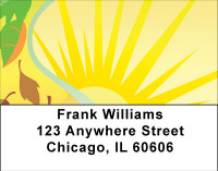 Sunny Fall Days Address Labels | LBBBA-49