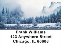 Mile High Mountain Views Address Labels | LBBBA-56