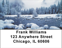 Mile High Mountain Views Address Labels | LBBBA-56