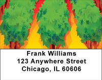 Sunrise On The Vineyard Address Labels | LBBBA-57