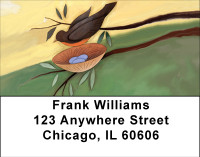 Backyard Birds Address Labels | LBBBA-63