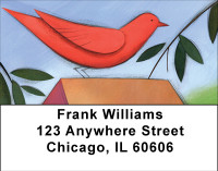 Backyard Birds Address Labels | LBBBA-63