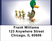 Dopey Ducks Address Labels | LBBBA-65