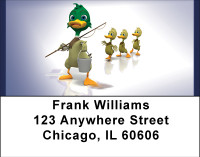 Dopey Ducks Address Labels | LBBBA-65