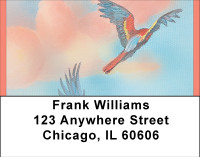 Parrots On Parade Address Labels | LBBBA-68