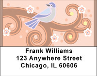 Peachy Spring Address Labels | LBBBA-69