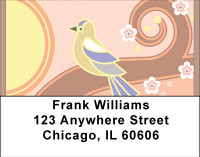 Peachy Spring Address Labels | LBBBA-69