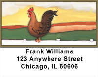 Rise And Shine Address Labels | LBBBA-71