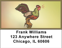 Rise And Shine Address Labels | LBBBA-71