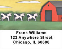 Milk Cows Address Labels | LBBBA-76