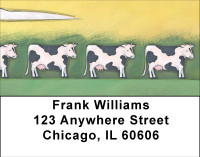 Milk Cows Address Labels | LBBBA-76
