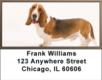 Adorable Bassets Address Labels | LBBBA-81