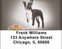 For Boston Terrier Lovers Address Labels | LBBBA-87