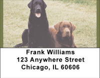 Labrador Buddies Address Labels | LBBBB-06