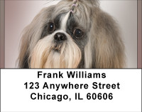 Shih Tzu Portraits Address Labels | LBBBB-25