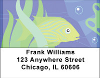 Fancy Fish Address Labels | LBBBB-35